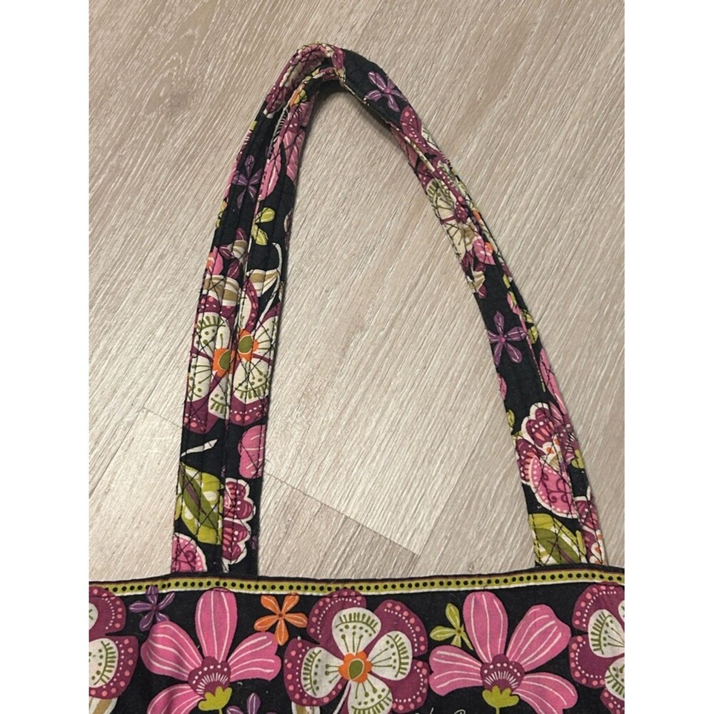 Vera Bradley Pirouette Pink Quilted Floral Extra Large Floral Tote Bag - Picture 4 of 8